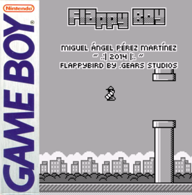 Flappy Boy - Fanart - Box - Front (North America) - 316x320