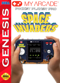 Space Invaders Pocket Player Pro - Fanart - Box - Front (World) - 1525x2100