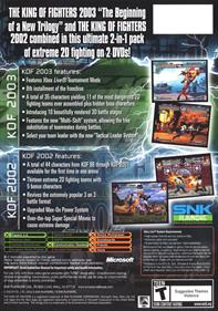 The King of Fighters 2002-2003 - Box - Back (United States) - 640x910