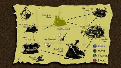 Nomis: Legacy Islands - Screenshot - Gameplay (World) - 1000x562