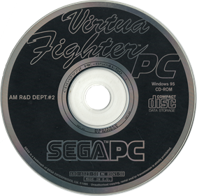 Virtua Fighter PC - Disc (Europe) - 1084x1080