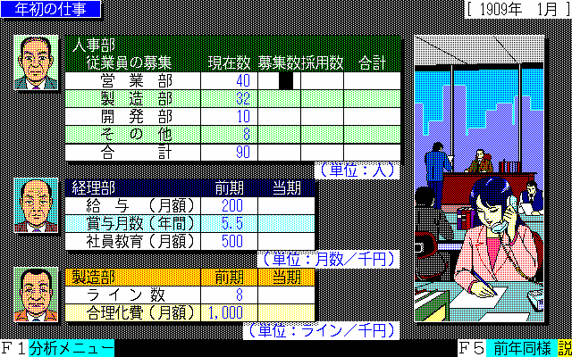 Illustration of Top Management: Sannoudai Hen