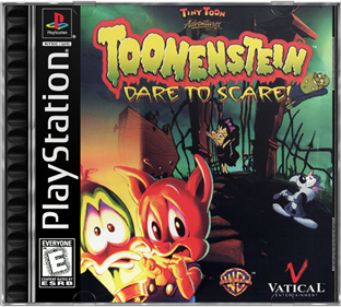 Tiny Toon Adventures: Toonenstein: Dare to Scare! - Box - Front - Reconstructed (North America) - 687x617