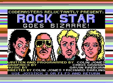 Rock Star Goes Bizarre - Screenshot - Game Title (null) - 694x511
