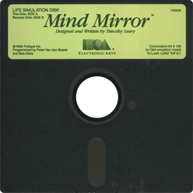Timothy Leary's Mind Mirror - Disc (North America) - 657x655