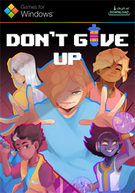DON'T GIVE UP: A Cynical Tale - Fanart - Box - Front (null) - 1531x2175