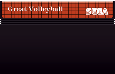 Great Volleyball - Cart - Front (North America) - 400x259