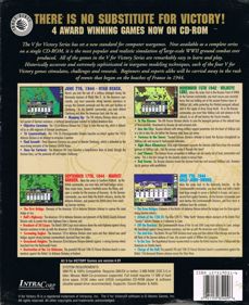 V for Victory: Commemorative Collection - Box - Back (North America) - 652x800