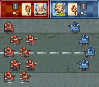 Super Famicom Wars First Strike - Screenshot - Gameplay (null) - 256x224