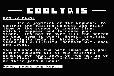 Cooltris - Screenshot - Gameplay (North America) - 336x224