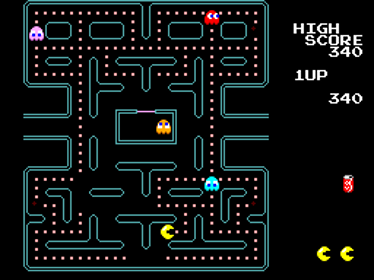 Pac-Man - Screenshot - Gameplay (World) - 256x192