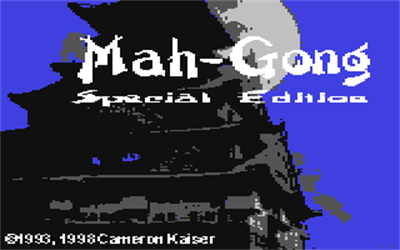 Mah Gong: Special Edition - Screenshot - Game Title (null) - 320x200