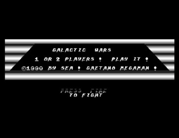 Galactic Wars - Screenshot - Game Title (null) - 636x489