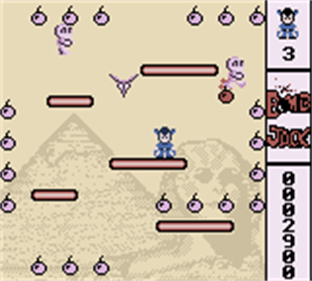 Bomb Jack DX - Screenshot - Gameplay (null) - 160x144