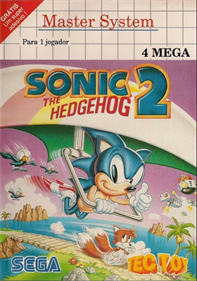 Sonic the Hedgehog 2 - Box - Front (Brazil) - 361x514