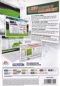 FIFA Manager 09 - Box - Back (United Kingdom) - 800x1138