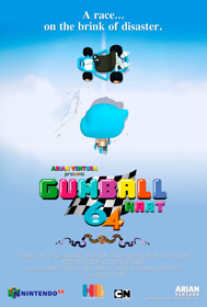 Gumball Kart 64 - Poster (North America) - 2528x3750