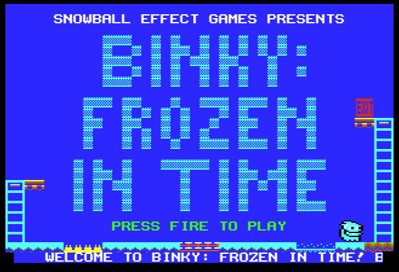 Binky: Frozen in Time - Screenshot - Game Title (null) - 616x420