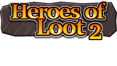Heroes of Loot 2 - Clear Logo (World) - 640x360