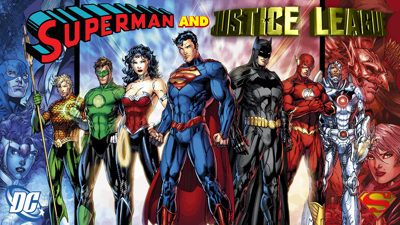 Superman and The Justice League - Banner (World) - 1920x1080
