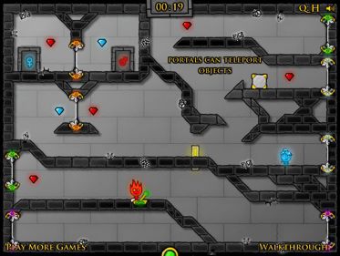 Fireboy And Watergirl 4 In The Crystal Temple - Screenshot - Gameplay (World) - 638x480