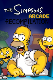 The Simpsons Arcade: Recompilation - Fanart - Box - Front (null) - 600x900