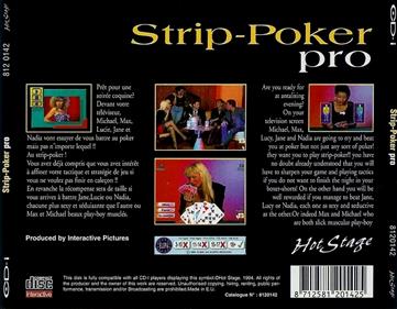 Strip Poker Pro - Box - Back (France) - 1930x1500