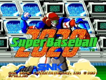 2020 Super Baseball - Screenshot - Game Title (North America) - 349x262
