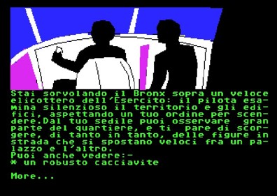 Dick Ironside: Bronx II La Minaccia - Screenshot - Gameplay (null) - 642x455