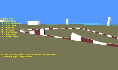 Stunt Car Racer Remake - Screenshot - Game Select (null) - 1905x1130