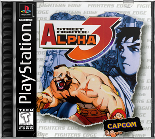 Street Fighter Alpha 3 - Box - Front - Reconstructed (North America) - 687x617