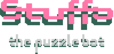 Stuffo the Puzzle Bot - Clear Logo (World) - 3630x1722