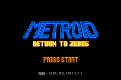 Metroid: Return to Zebes - Screenshot - Game Title (World) - 240x160