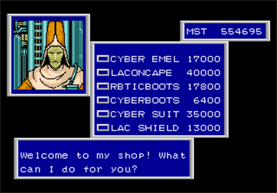 Phantasy Star II: Evil Overlord - Screenshot - Gameplay (null) - 320x224