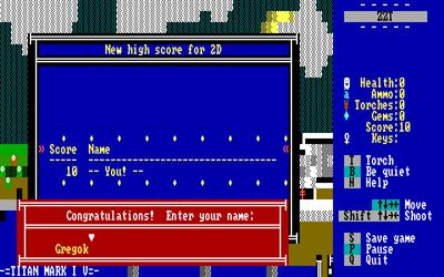2D - Screenshot - High Scores (null) - 640x400