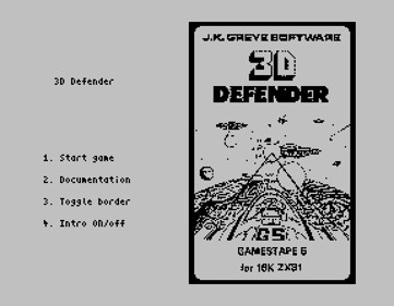 3D Defender - Screenshot - Game Title (null) - 576x448