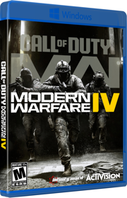 Call of Duty: Modern Warfare 4 - Box - 3D (North America) - 800x1245