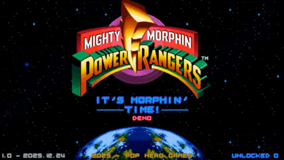 Power Rangers: Its Morphin' Time! - Screenshot - Game Title (World) - 554x313