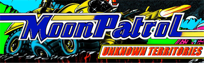 Moon Patrol Unknown Territories - Arcade - Marquee (null) - 1461x459