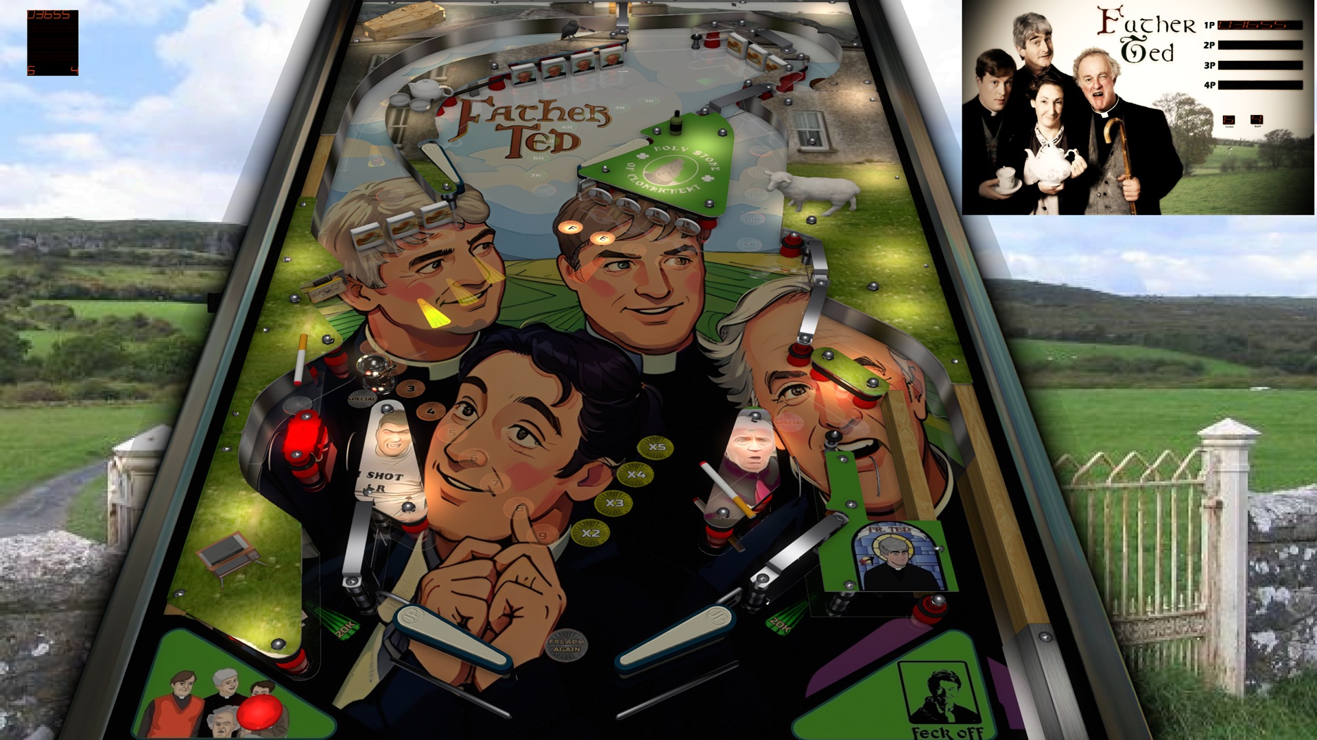 Illustration of Father Ted