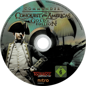 Commander: Conquest of the Americas: Gold Edition - Disc - 791x790