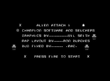 Alien Attack I - Screenshot - Game Title (null) - 677x497