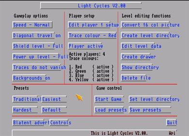 Light Cycles II - Screenshot - Game Select (null) - 714x512