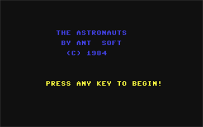 The Astronauts - Screenshot - Game Title (World) - 320x200