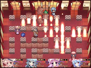 Touhou Bakuretsu Musume - Screenshot - Gameplay (null) - 640x482