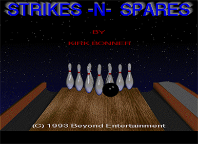 Strikes -N- Spares - Screenshot - Game Title (null) - 352x256