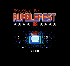 Rumblefest '89 - Screenshot - Game Title (World) - 256x240
