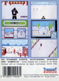 Winter Olympiad 88 - Box - Back (United Kingdom) - 882x1200