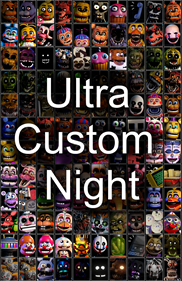 Five Nights at Freddy's Ultra custom night - Box - Front (World) - 1595x2460