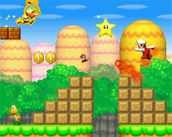 Mario Vs. Luigi - Screenshot - Gameplay - 630x500